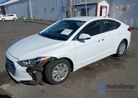 2017 Hyundai Elantra Se z USA, uszkodzony, nr VIN 5NPD74LF5HH138362
